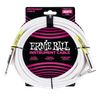 Ernie Ball P06047 Ultraflex 1/4" TS 20' Guitar Instrument Cable (white)