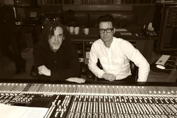 Tim Sommer and Stuart Chatwood behind the desk in Chicago, Illinois
