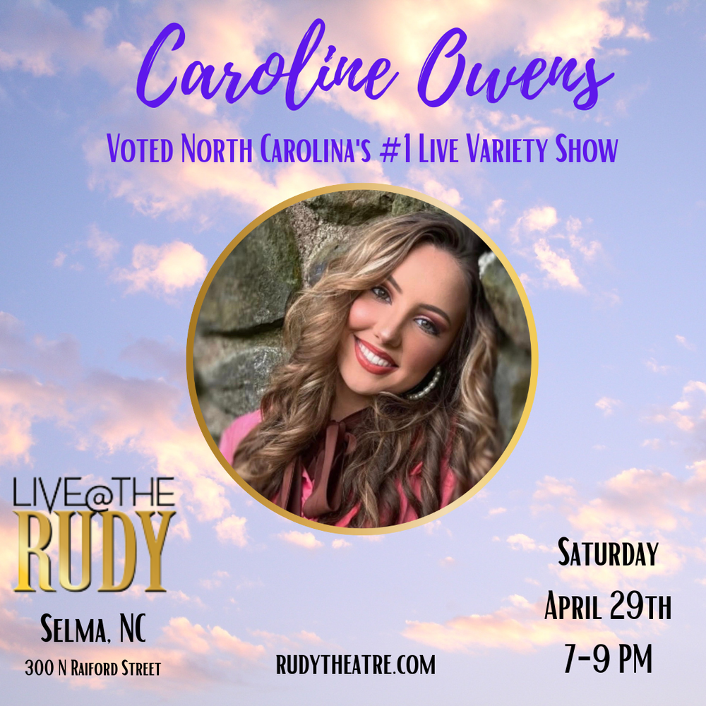 Caroline Owens, Saturday April 29th