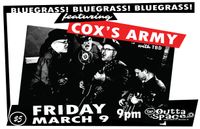 BLUEGRASS with Cox's Army & Kent Rose!