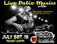 Live Patio Music w/ ALLEGRA MALONE & THE REVIVAL