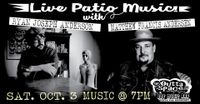 Live Patio Music w/ Matthew Francis Andersen & Ryan Joseph Anderson