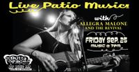 Live Patio Music w/ Allegra Malone & The Revival