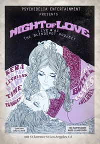 NIGHT OF LOVE with Dancing Tongues, Part Time, The Buttertones, Kera & The Lesbians, Children