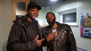Hanging out with Pharoahe Monch
