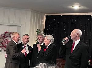The Social Security Boys at Dunn Church of God Second Saturday Singing, Jan. 14, 2023 with guest vocalist Mike Runyon.