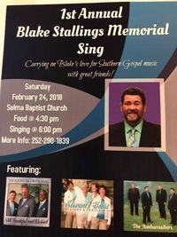Blake Stallings Memorial Sing