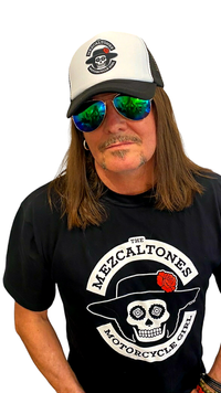 Motorcycle Girl Trucker Cap