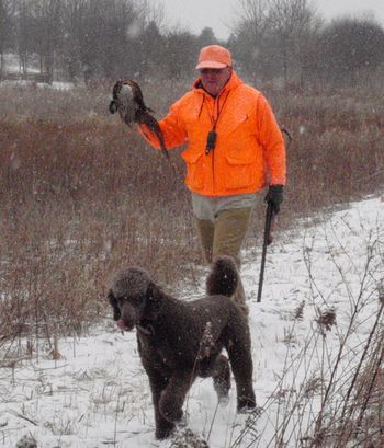 Successful hunt with Woodie!
