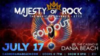 Majesty of Rock returns to Stage 954: The Casino @ Dania Beach