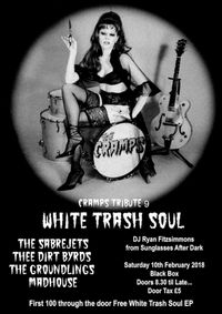 Cramps Tribute 9 "WHITE TRASH SOUL"