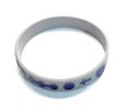 Rosary Wristband - Gray & Blue