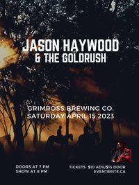 Jason Haywood at Grimross Brewery