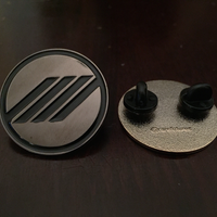 RARE FUTURES //// Black on Grey Cadet Academy Pin