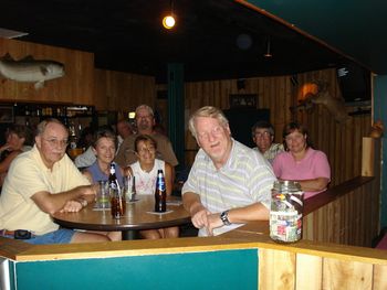 Faithful fans at Harry's
