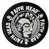 Faith Head Logo Embroidered Iron-on Patch
