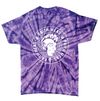 Faith Head Purple Tie-Dye Logo T-Shirts