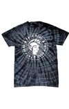 Faith Head Black Tie-Dye Logo T-Shirt