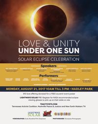 Love and Unity Under One Sun - Solar Eclipse Celebration
