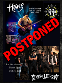 ***POSTPONED*** Sons of Liberty and the Howie G Band double header at the Eleven