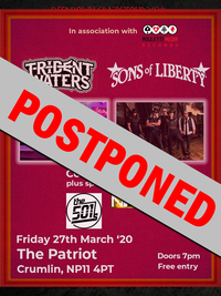 ***POSTPONED*** Sons of Liberty co headline with Trident Waters at The Patriot