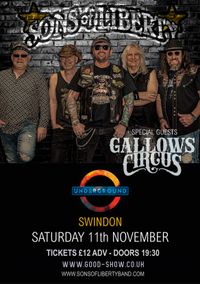 Sons of Liberty plus special guests Gallows Circus at The Underground