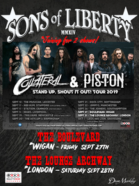 Sons of Liberty join Collateral and Piston