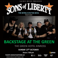 Sons of Liberty Backstage at The Green Hotel