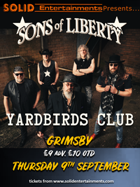 Sons of Liberty at The Yardbirds Club Grimsby