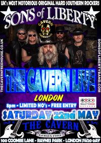 ***limited capacity*** Sons of Liberty at The Cavern