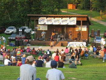 The stage at Sampey Park
