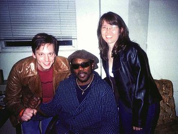 Kierstin and Matt with Toots Hibbert (Toots and the Maytals)
