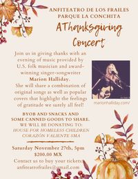 Thanksgiving Concert @ Parque La Conchita (Los Frailes, SMA)