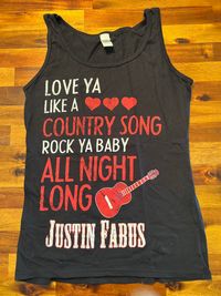 Women’s Love Ya Like A Country Song Tank Top 