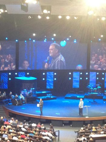 Speaking at Gateway Church, Dallas, TX
