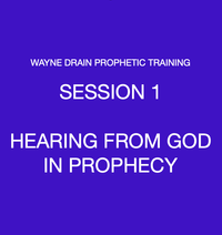 HEARING FROM GOD IN PROPHECY  - $20*
