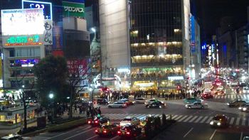 The district of Shibuyah is like times square in NY only everything in Japan was soooo clean!
