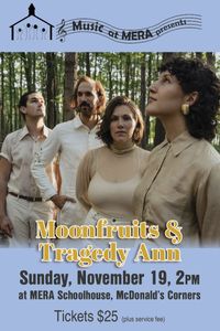 MCDONALDS CORNERS | MERA Schoolhouse | Moonfruits & Tragedy Ann
