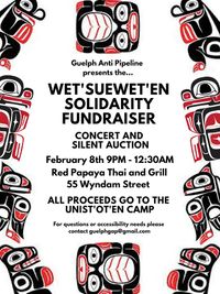 Wet'suwet'en Solidarity Fundraising Concert