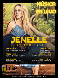 Jenelle Aubade Live at Todos Santos Brewing