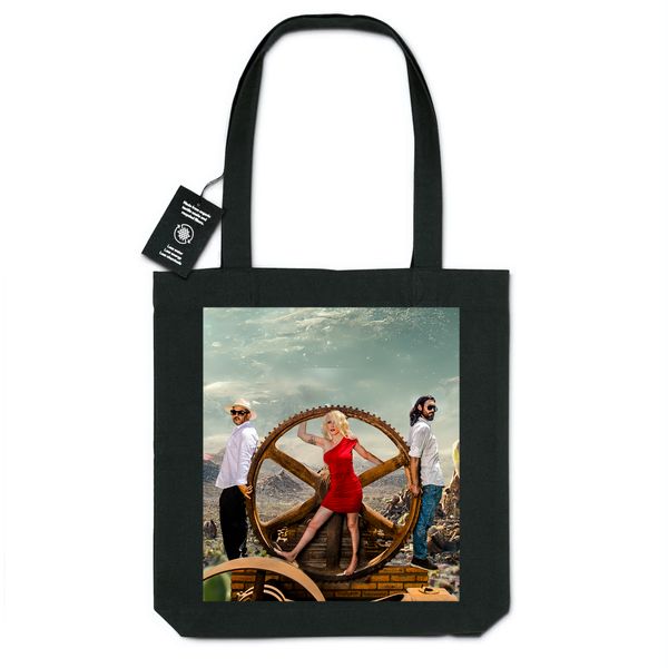 Village Collage Recycled Tote