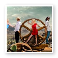 Village Collage Sticker