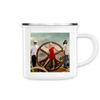 Village Collage Enamel Mug