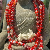 Cherry Mandarin Jasmine Necklace SOLD