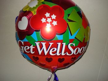 Balloon sent with Edible Arrangement to Shock Trauma by Peak
