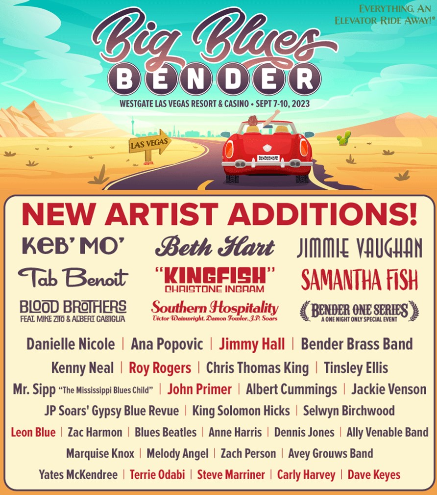 Big Blues Bender Westgate Las Vegas Resort and Casino Sep 7, 2023