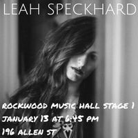 Leah Speckhard at Rockwood Music Hall