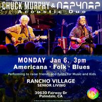 Chuck Murphy & Napynap at Rancho Village Senior Living