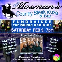 Music and Kids Fundraiser at Mosman's Country Steakhouse