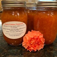 Peach Cobbler Preserves, large